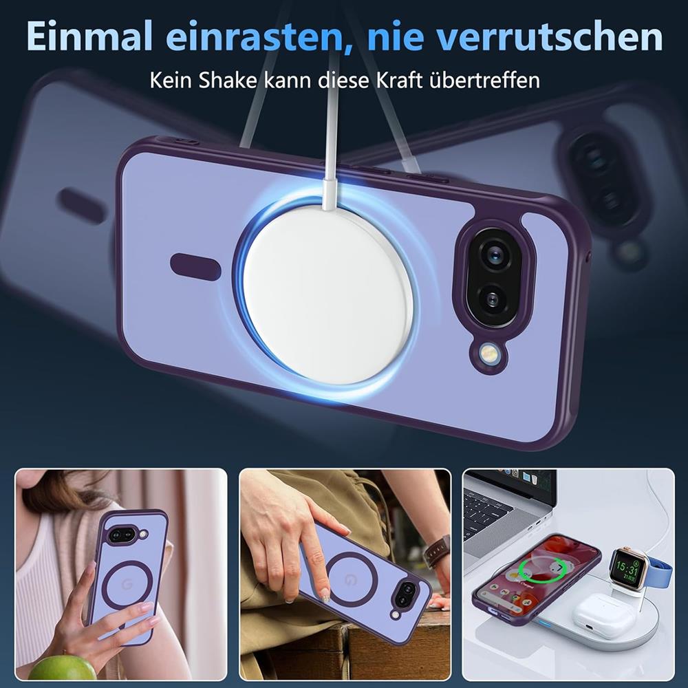 Zoya TPU für Google Pixel 9a in Lila