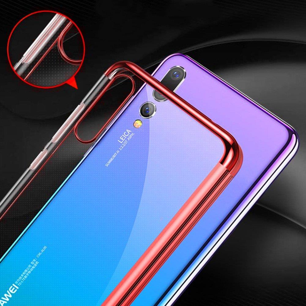 Zero Edge Color für Huawei P20 in Rot