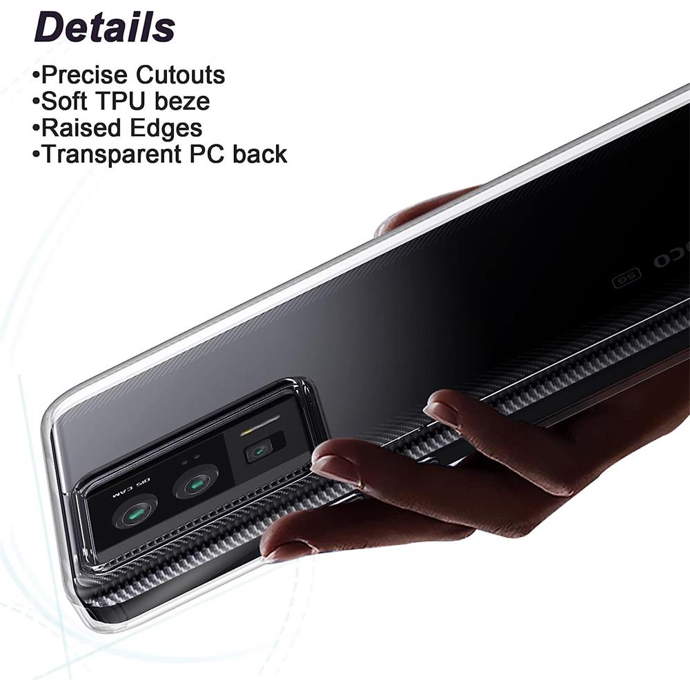 Zero für Xiaomi Poco F5 Pro 5G in Transparent