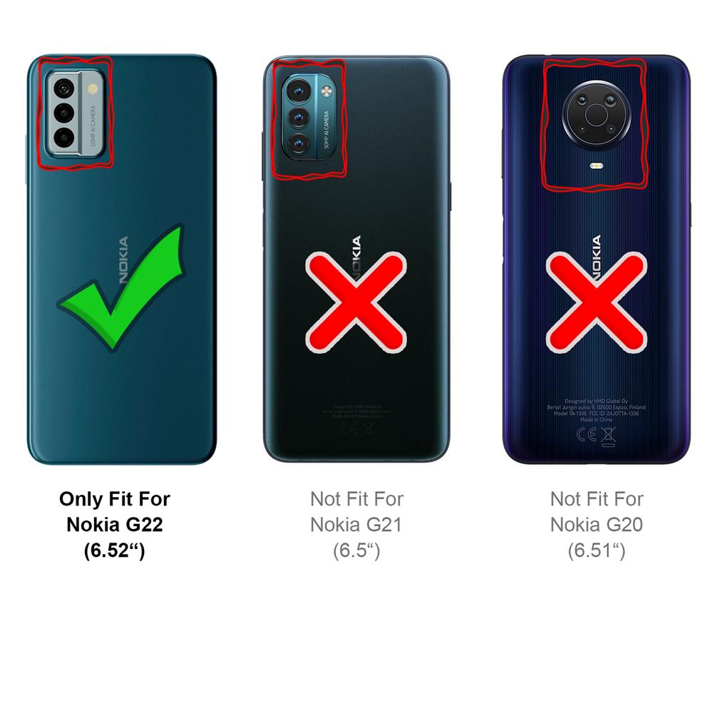 Glas 2in1 für Nokia G22