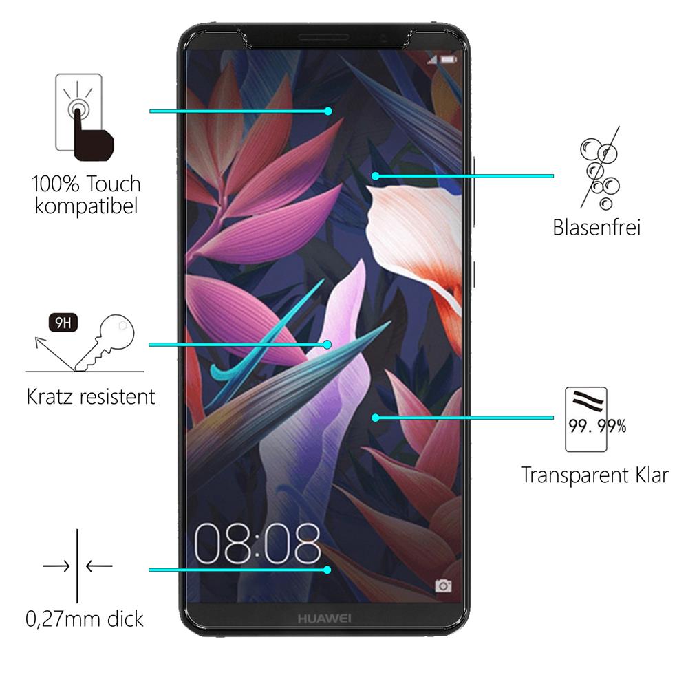 Glas 2in1 für Huawei Mate 10 Pro
