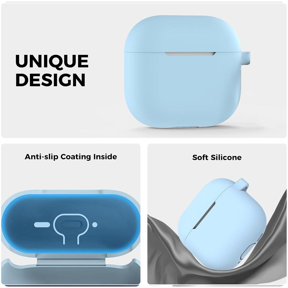 AirPods Simple - AirPods 4 in Baby Blau
