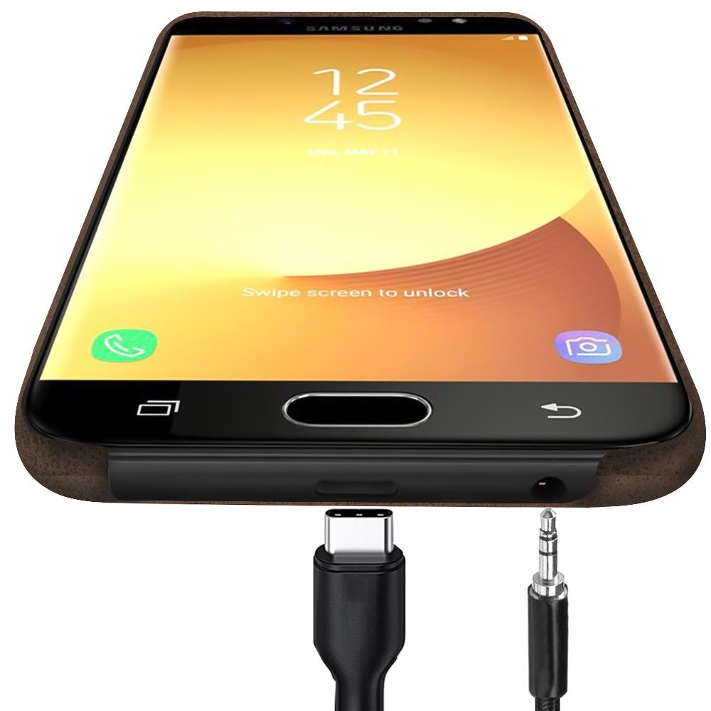 Unibody Case für Samsung Galaxy J7 2017 J730 in Braun