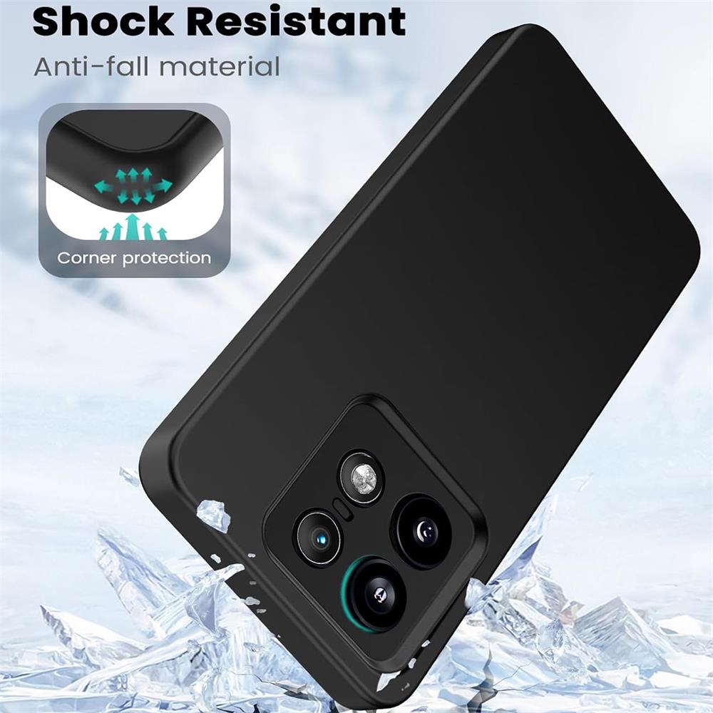 Classic TPU für Motorola Edge 50 Ultra in Schwarz