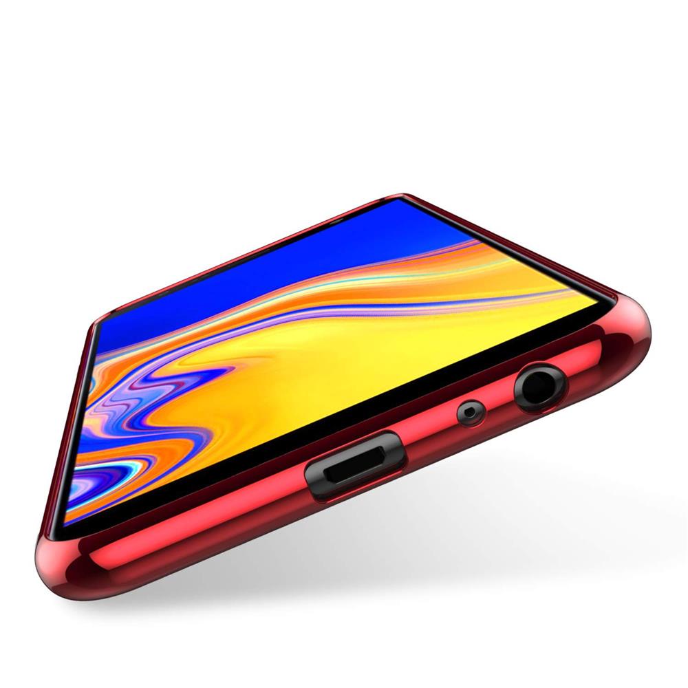 Zero Edge Color für Samsung Galaxy J4 Plus in Rot