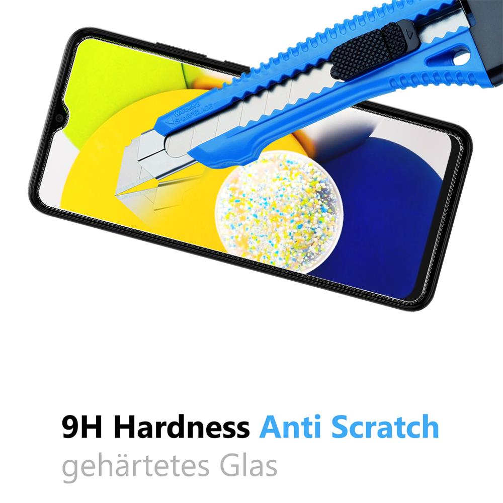 Glas 2in1 für Samsung Galaxy A03