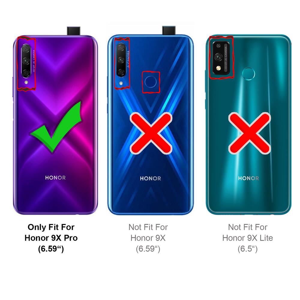 Glas 2in1 für Honor 9X Pro