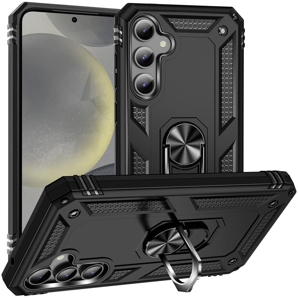 Army Case für Samsung Galaxy S24 Plus in Schwarz