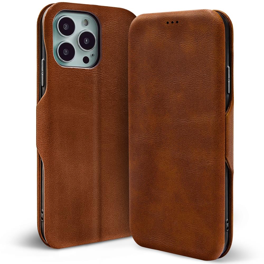 Shell Flip für Apple iPhone 16 Pro Max in Braun