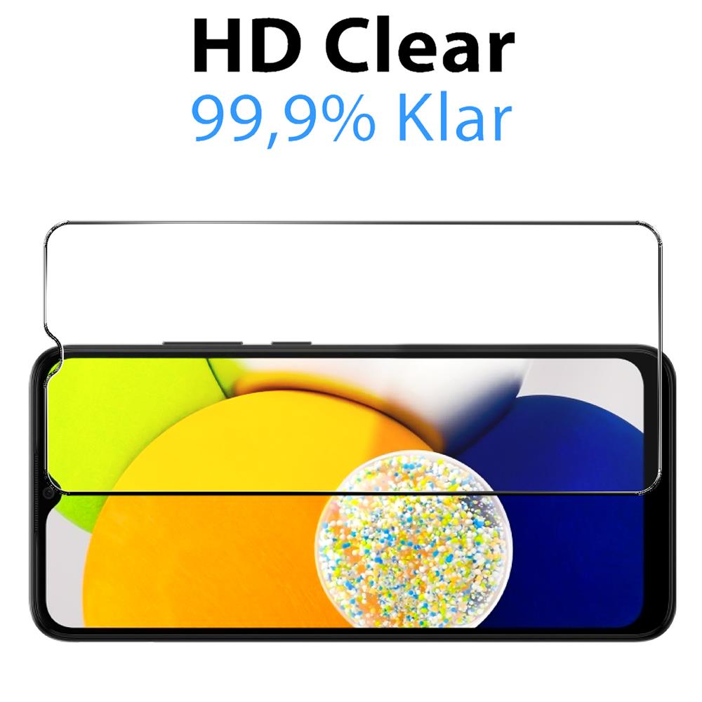Glas 2in1 für Samsung Galaxy A03