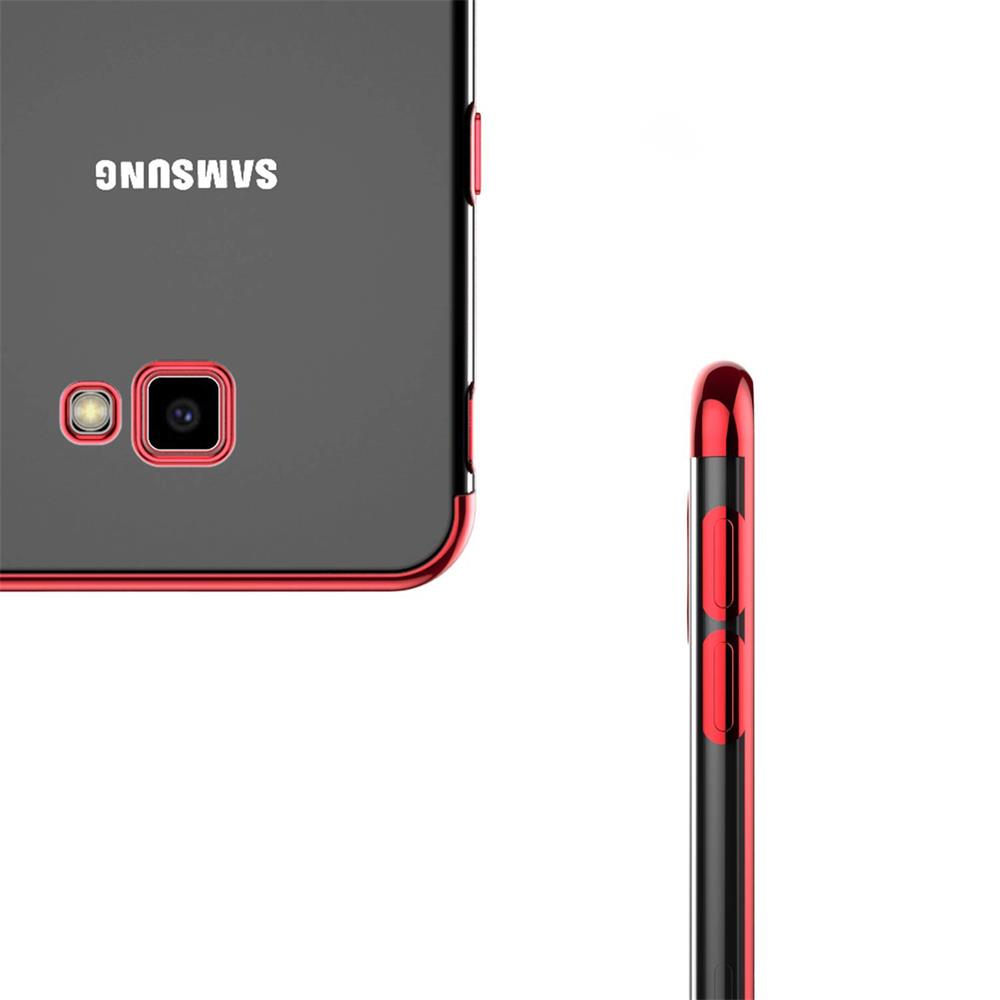 Zero Edge Color für Samsung Galaxy J4 Plus in Rot