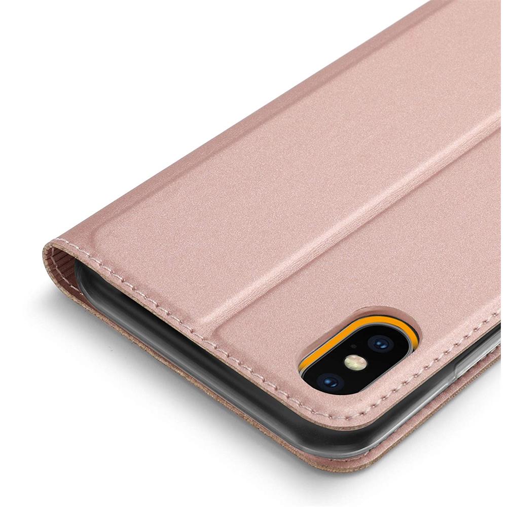 Electroplated Flip für Apple iPhone XS Max in Rosegold