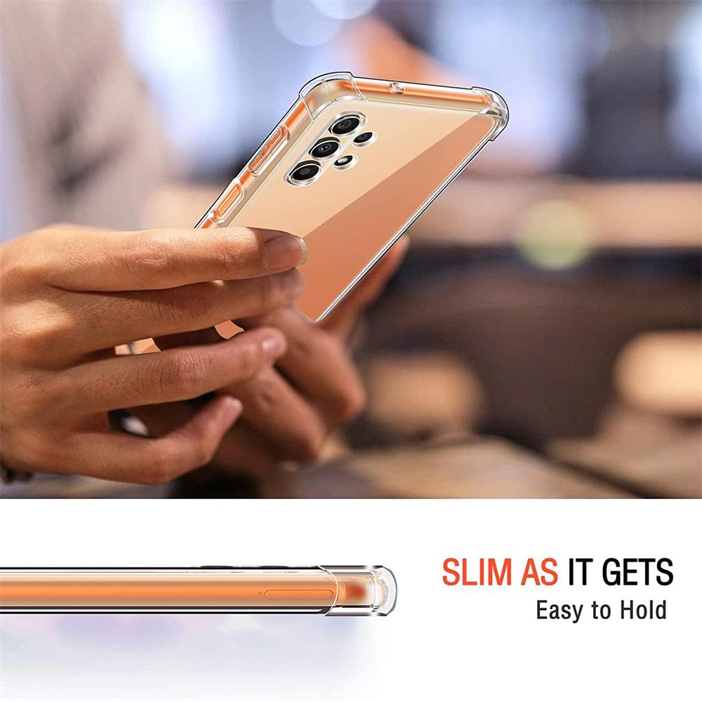 Rugged TPU für Samsung Galaxy A13 4G in Transparent