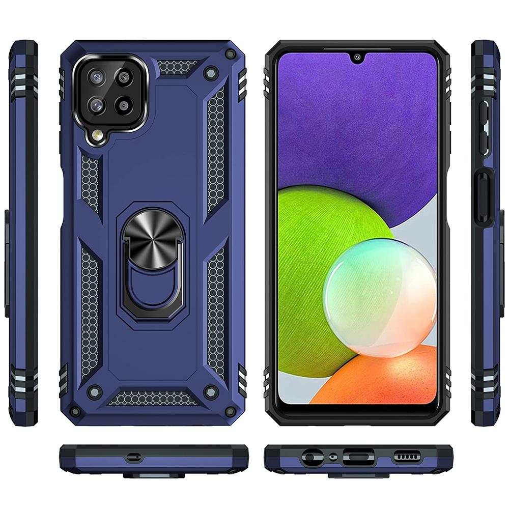 Army Case für Samsung Galaxy A22 4G / M32 / M22 in Blau