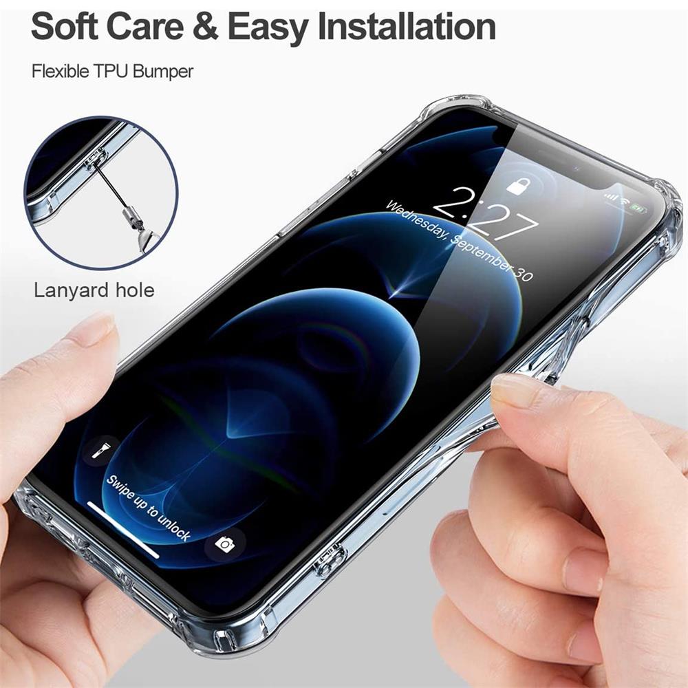 Rugged TPU für Apple iPhone 12 Mini in Transparent