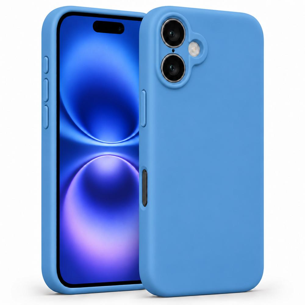 Silicone Pro · iPhone 16 · Marineblau