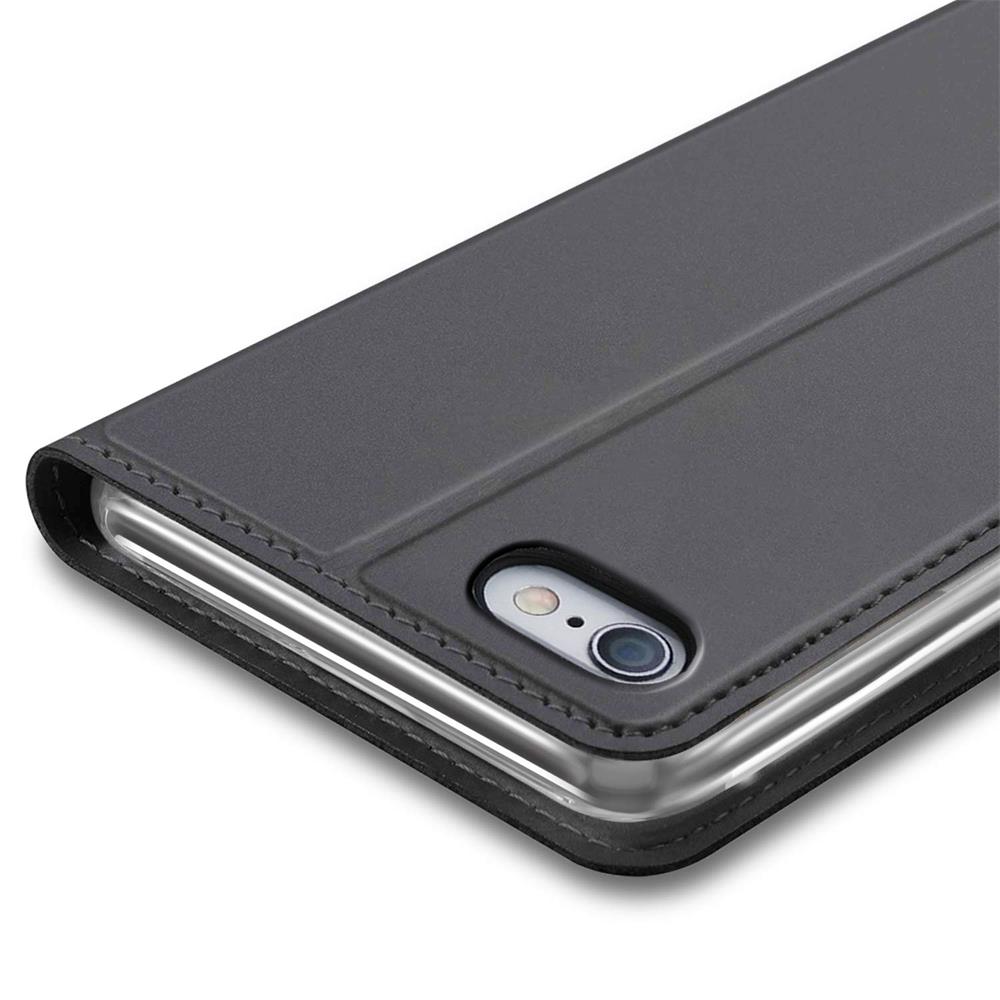 Electroplated Flip für Apple iPhone 6 Plus / 6s Plus in Schwarz