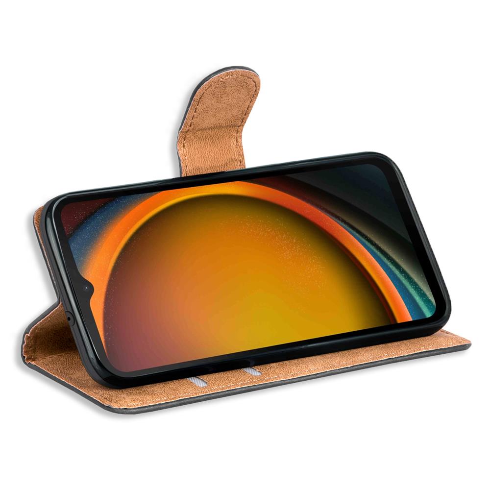 Basic Wallet für Samsung Galaxy XCover 7 in Schwarz