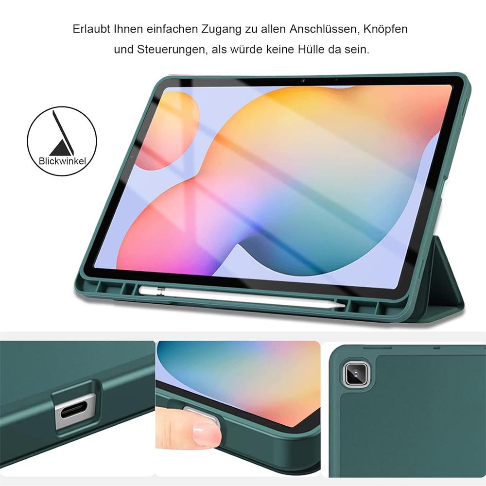 Smart Cover fürSamsung Galaxy Tab S11 Ultra in Grün
