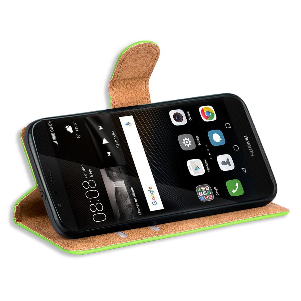 Basic Wallet für Huawei P9 Lite in Grün