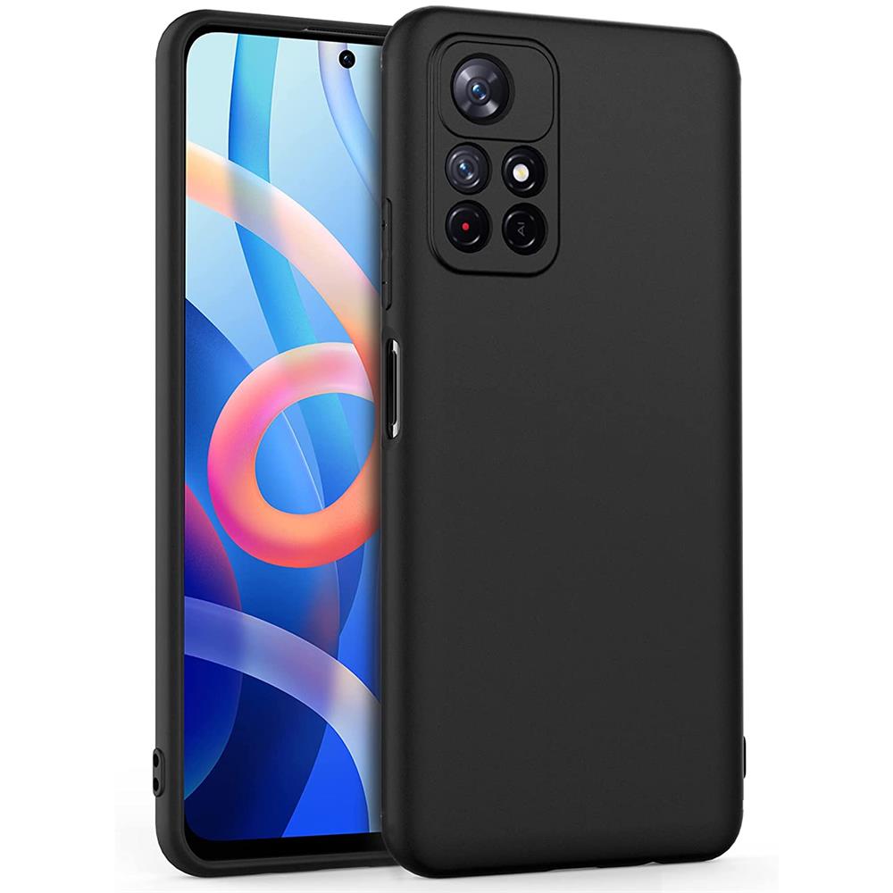 Classic TPU für Xiaomi Poco M4 Pro 5G in Schwarz