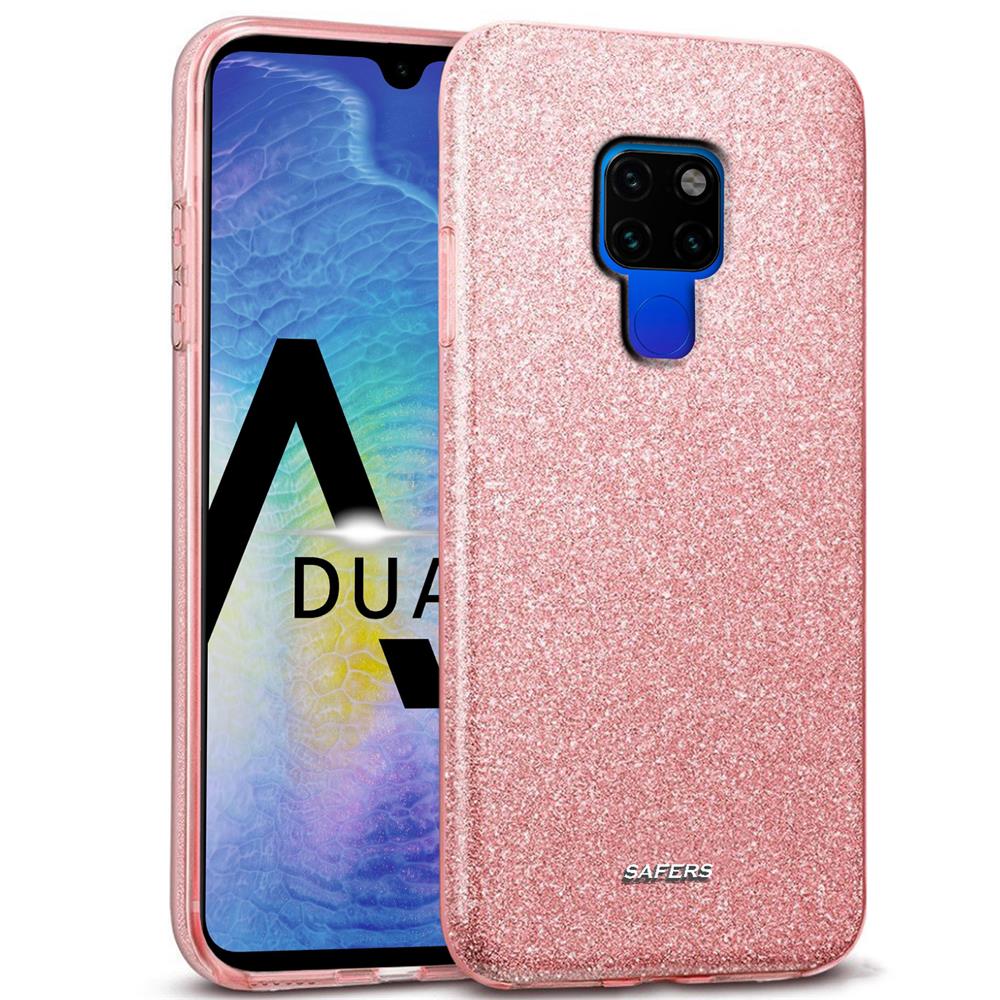 Shiny TPU für Huawei Mate 20 in Rosegold