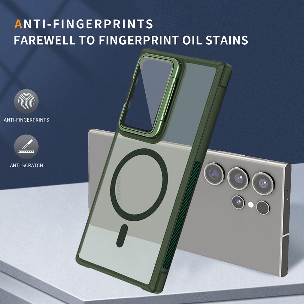 Colour Magsafe für Samsung Galaxy S24 Ultra in Grün