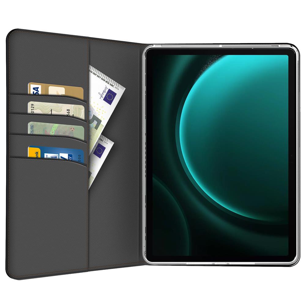 Texture Case für Samsung Galaxy Tab S9 FE Plus in Grau