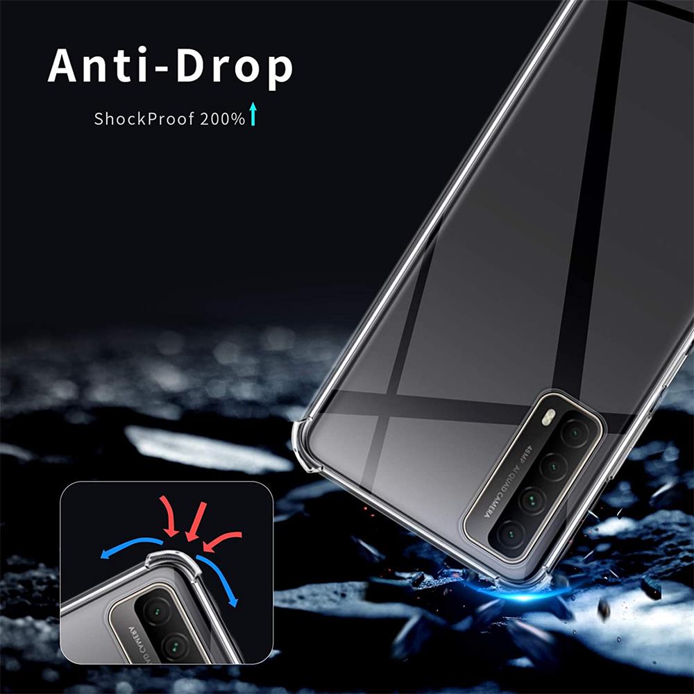 Rugged TPU für Huawei P Smart 2021 in Transparent
