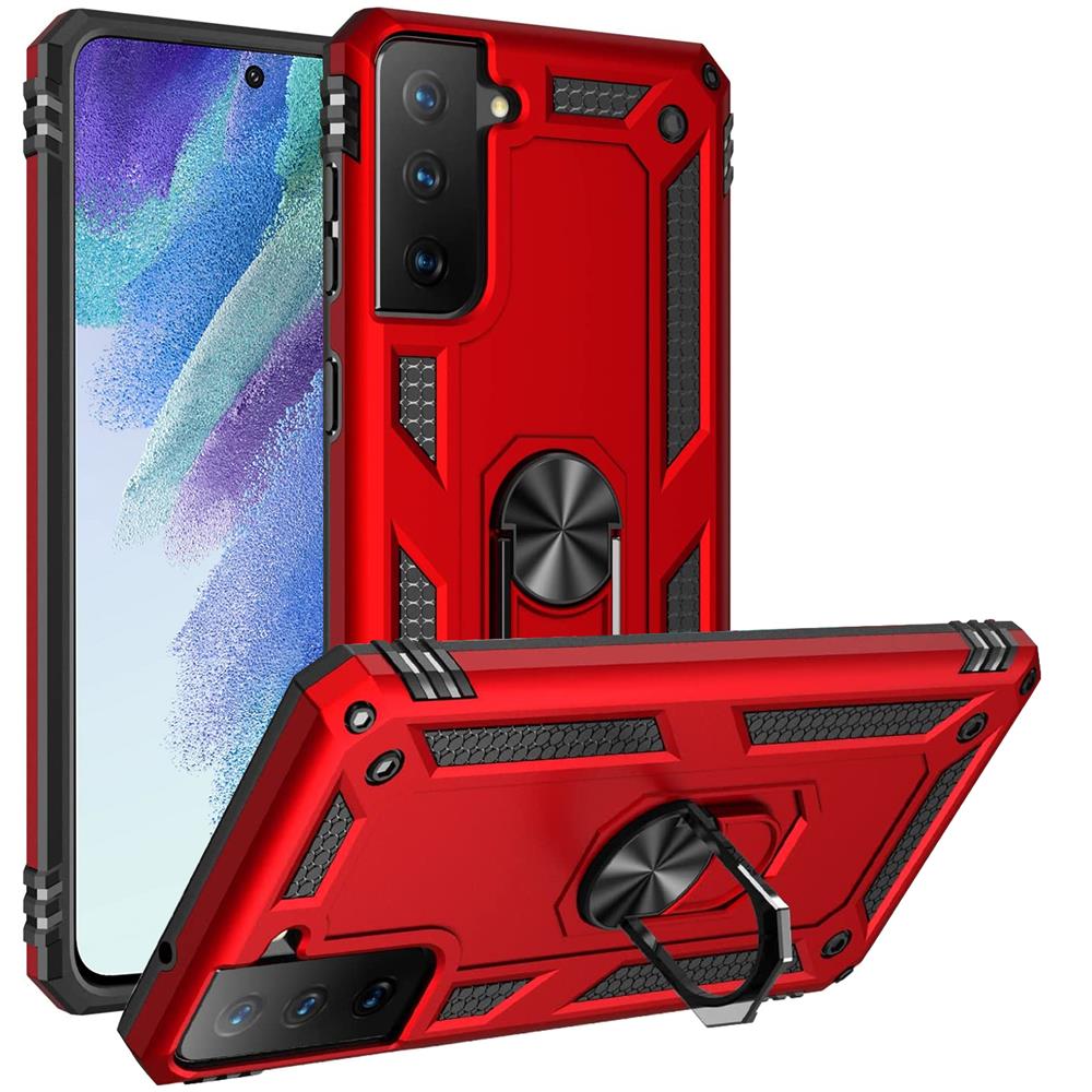 Army Case für Samsung Galaxy S21 Plus in Rot