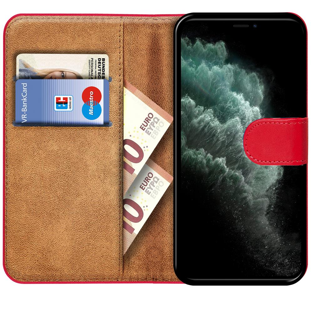Basic Wallet für Apple iPhone 11 Pro Max in Rot