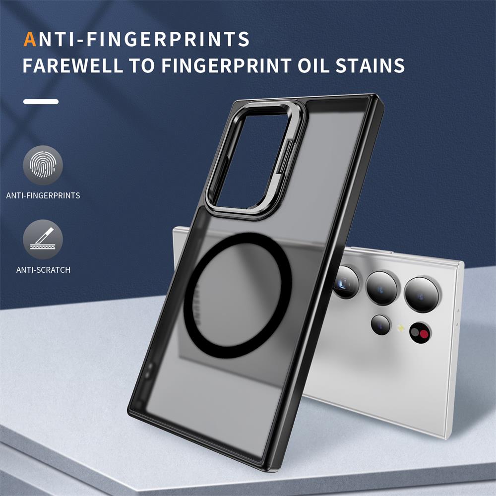 Skin MagSafe für Samsung Galaxy S24 Ultra in Schwarz