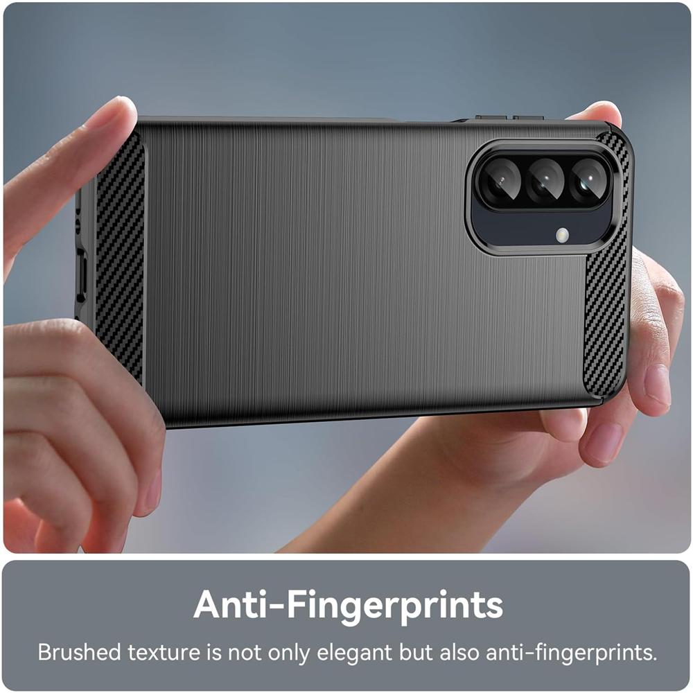 Carbon Brush TPU für Samsung Galaxy A27 5G in Schwarz