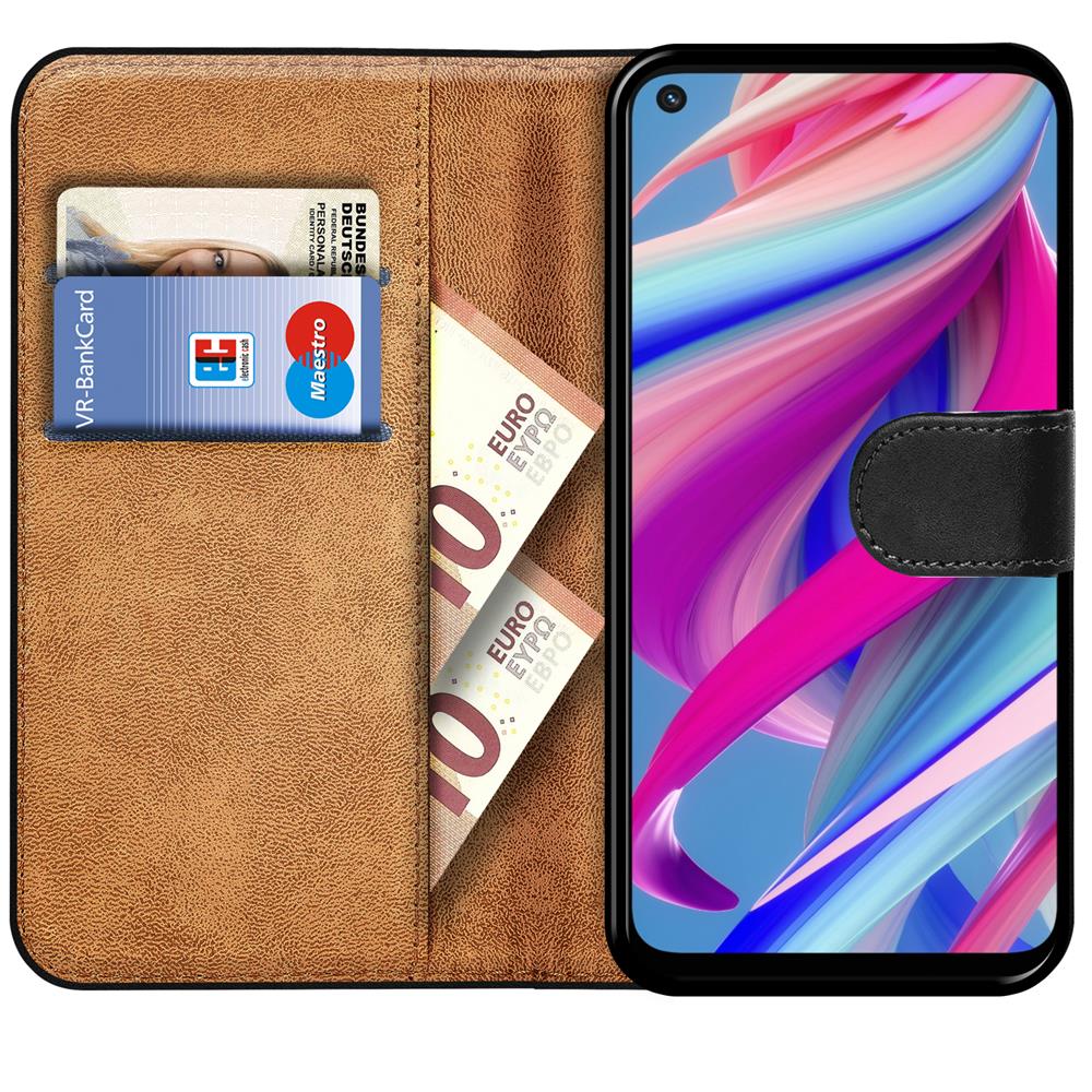 Basic Wallet für OPPO A54 5G / A74 5G in Schwarz