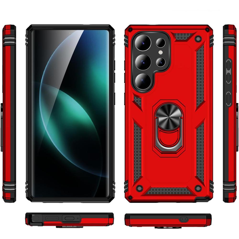 Army Case für Samsung Galaxy S26 Ultra in Rot