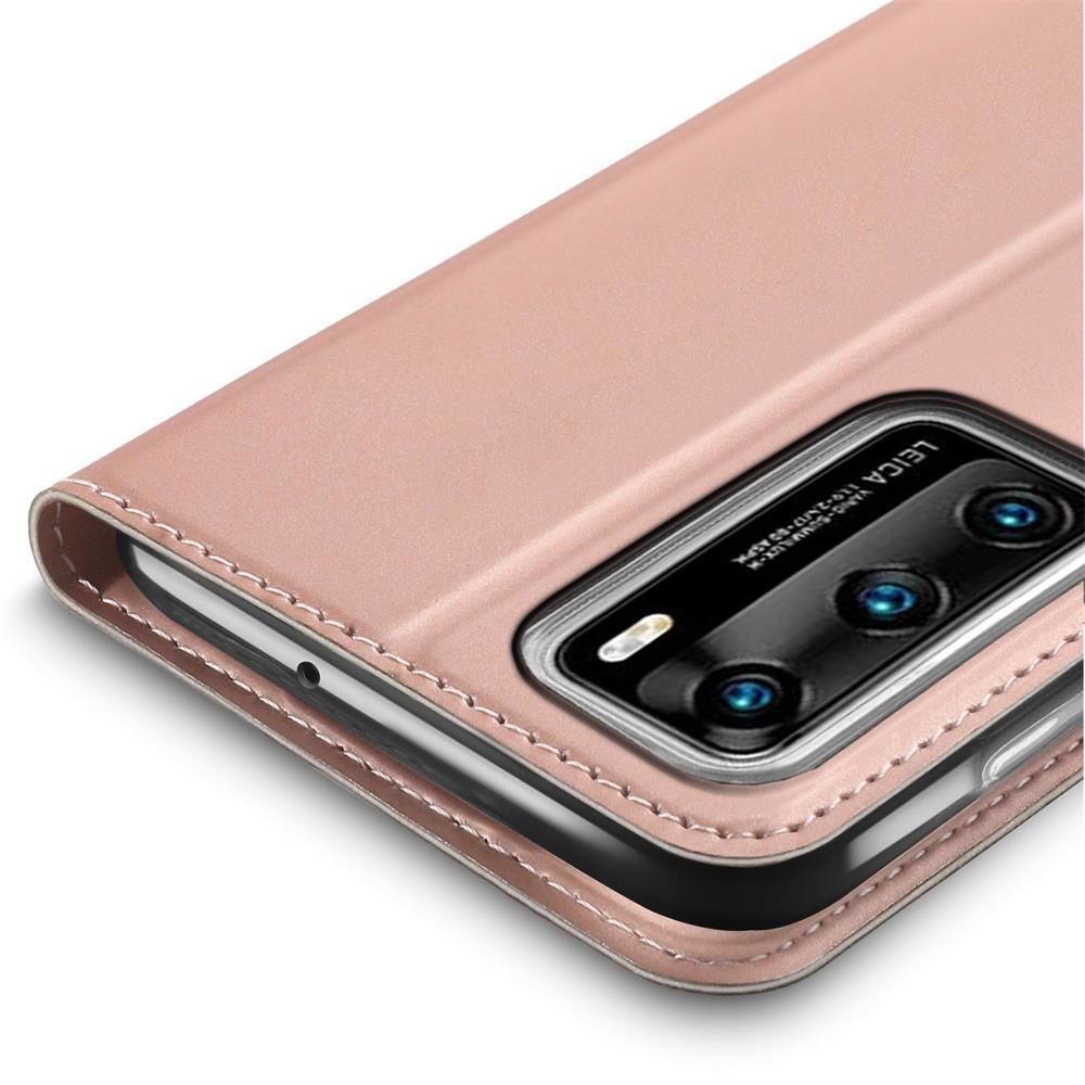 Electroplated Flip für Huawei P40 Pro in Rosegold