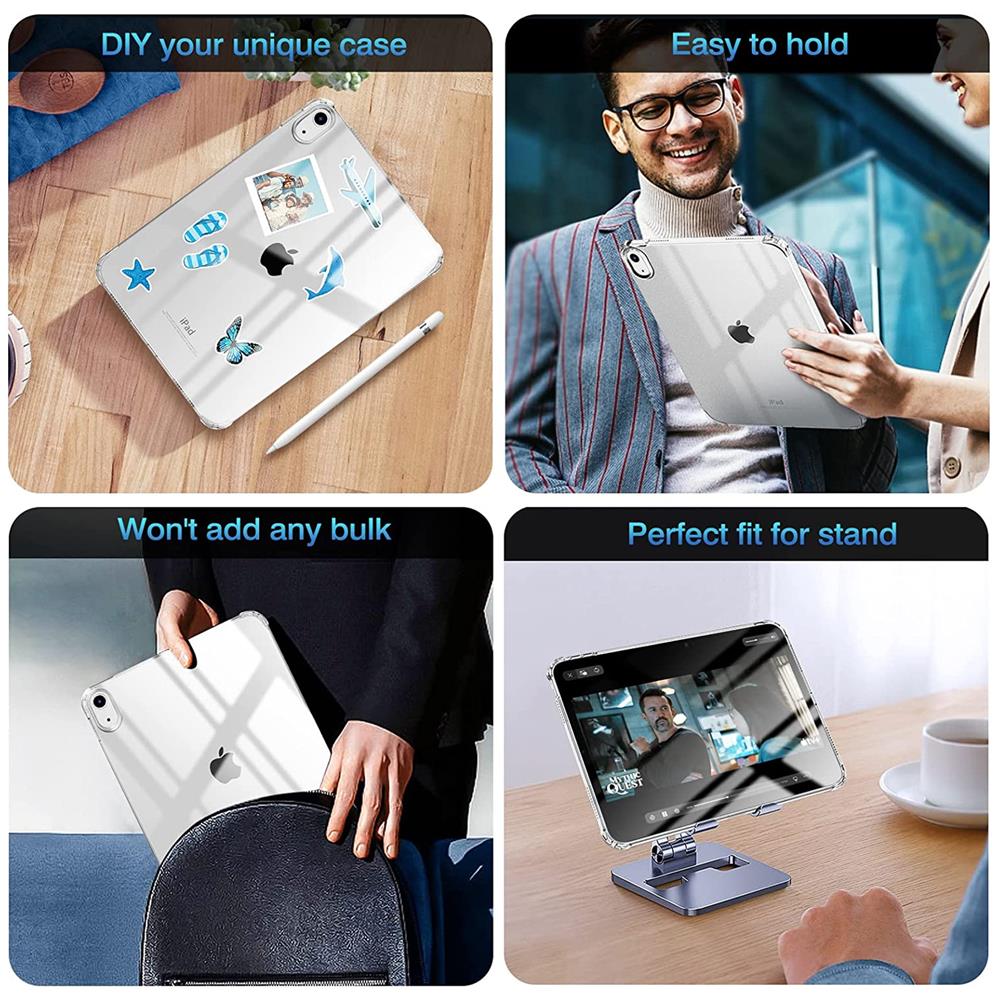 Rugged TPU Tab für Apple iPad 10.9 2022 in Transparent