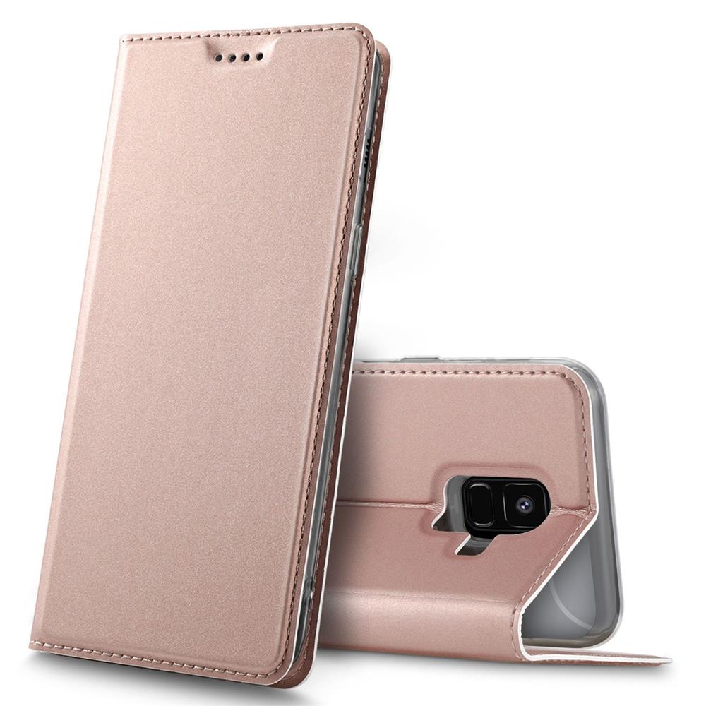 Electroplated Flip für Samsung Galaxy A6 in Rosegold