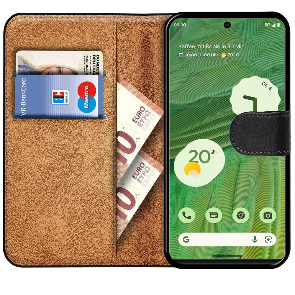 Basic Wallet für Google Pixel 7 Pro in Schwarz