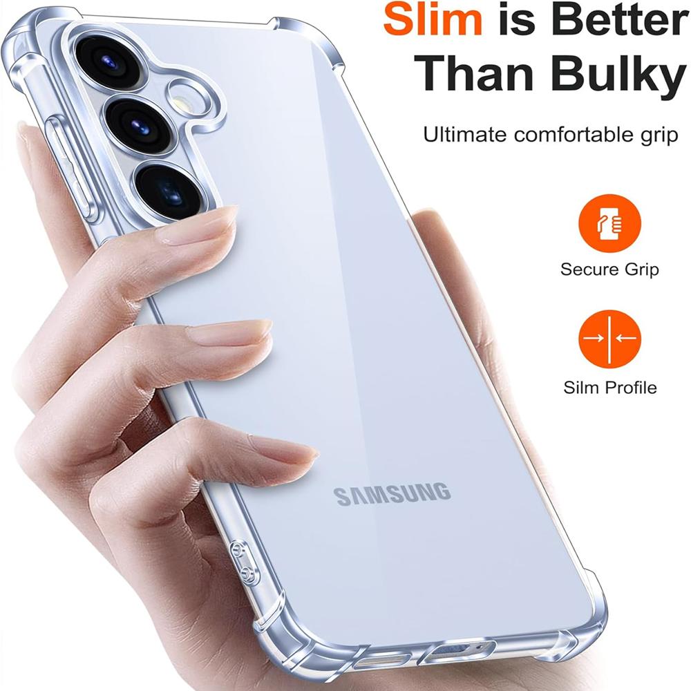 Rugged TPU für Samsung Galaxy S26 Plus in Transparent