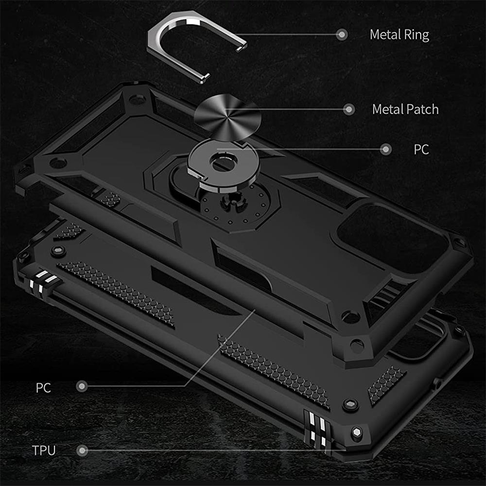Army Case für Samsung Galaxy A51 in Schwarz