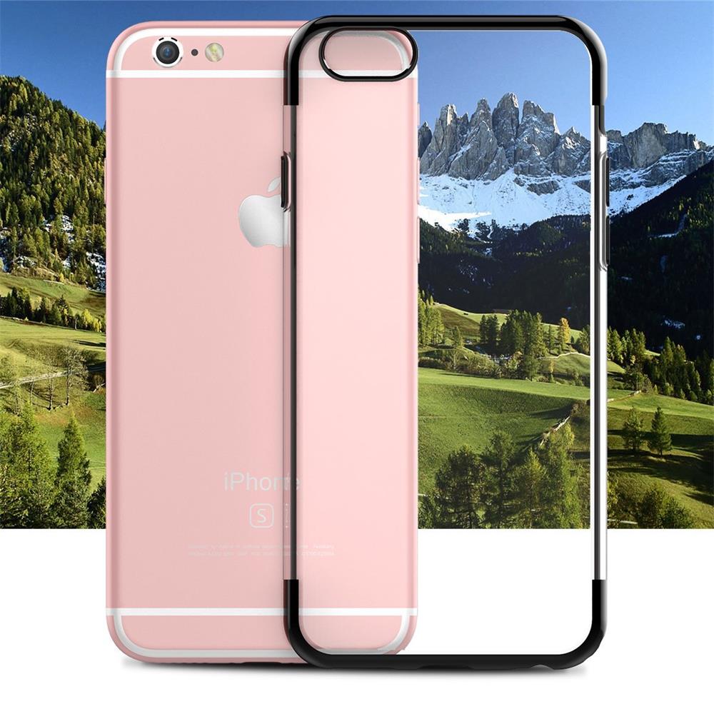 Zero Edge Color für Apple iPhone 6 Plus / 6s Plus in Schwarz