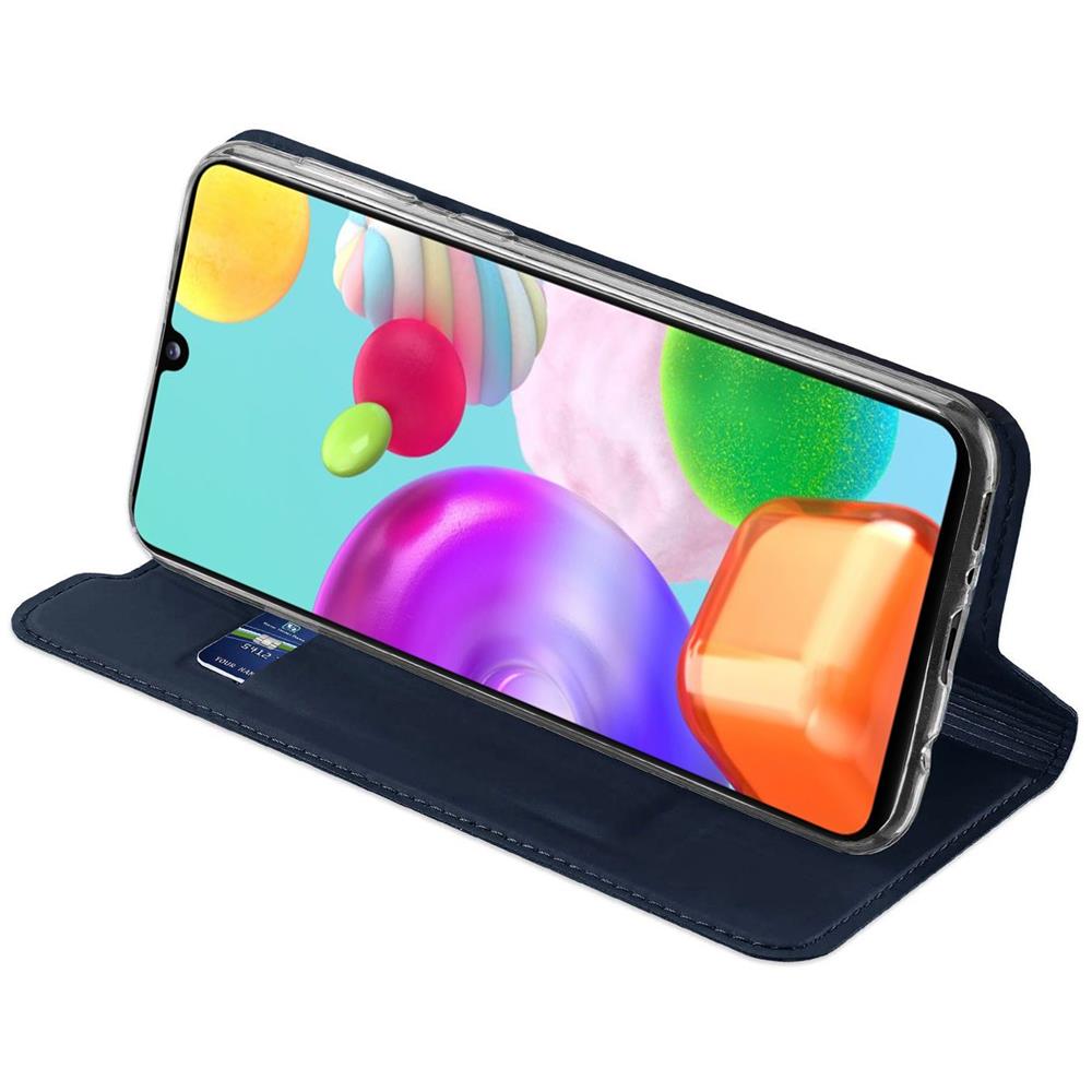 Electroplated Flip für Samsung Galaxy A41 in Blau