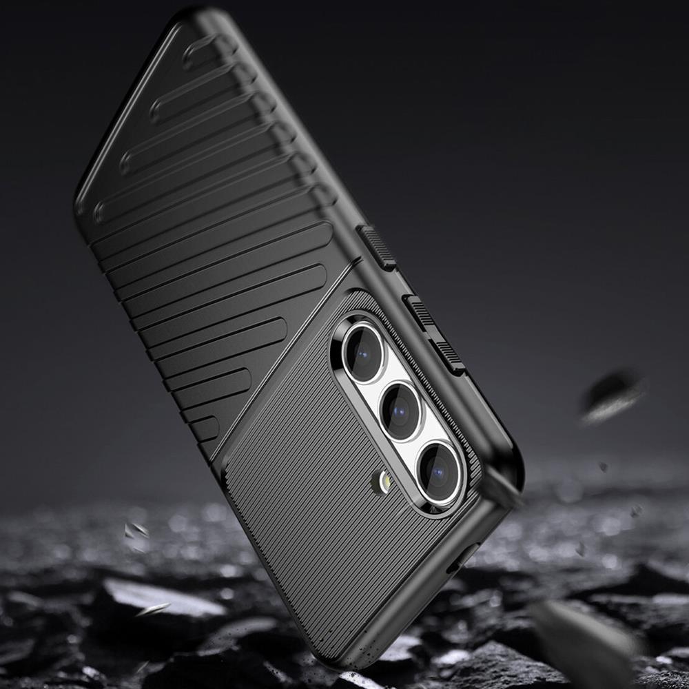 Thunder Case für Samsung Galaxy S24 FE in Schwarz