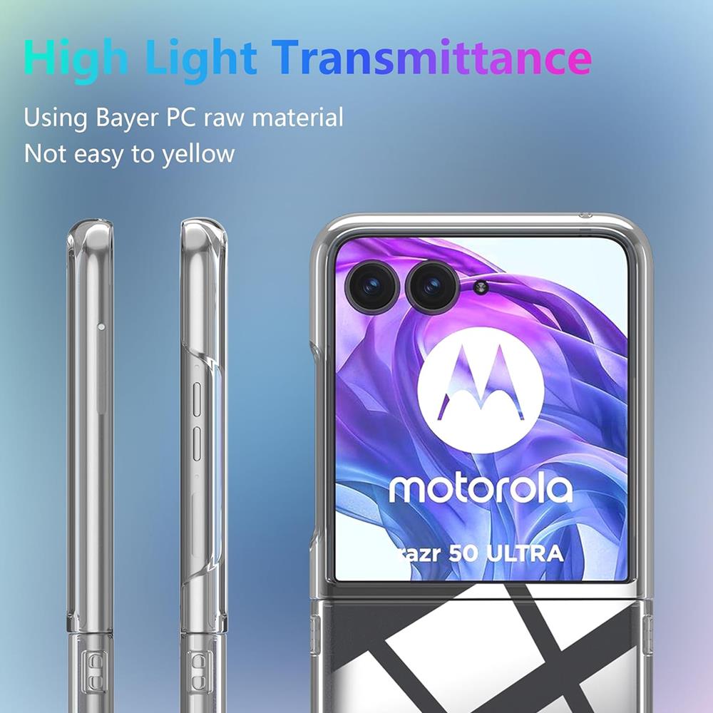 Zero - Motorola Razr 50 Ultra in Transparent
