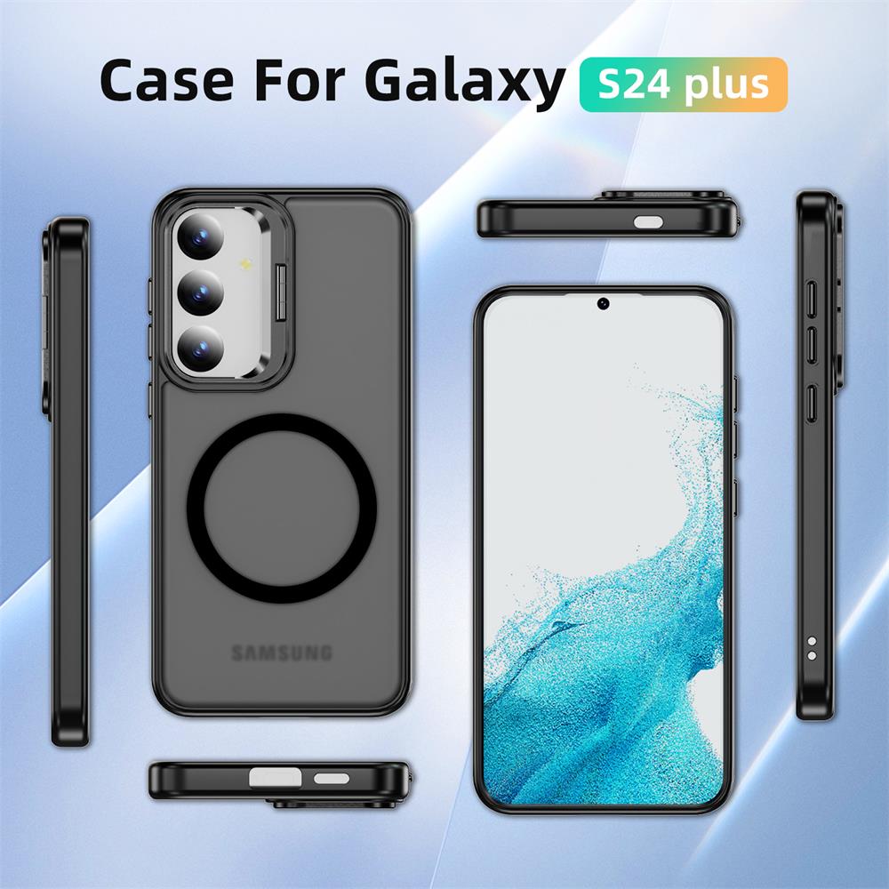 Skin MagSafe für Samsung Galaxy S24 Plus in Schwarz