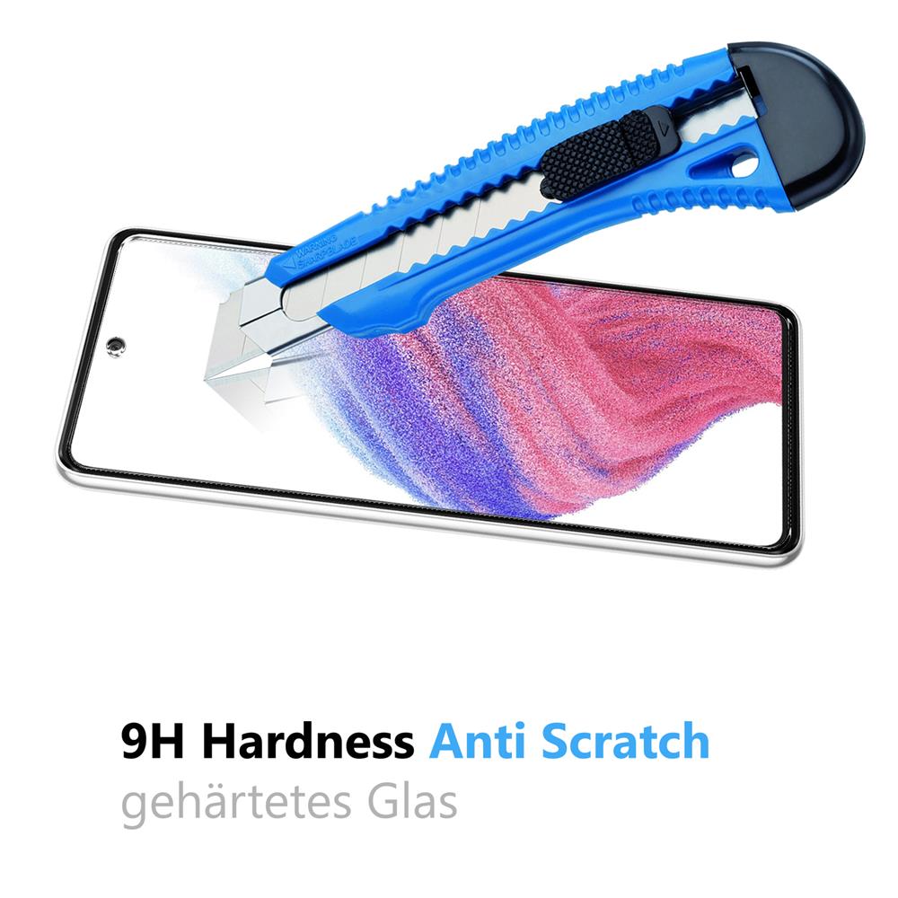 4in1 Glas Set für Samsung Galaxy A53 5G