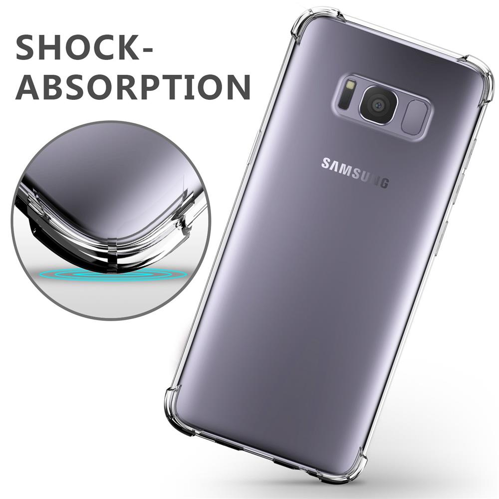 Rugged TPU für Samsung Galaxy S8 Plus in Transparent