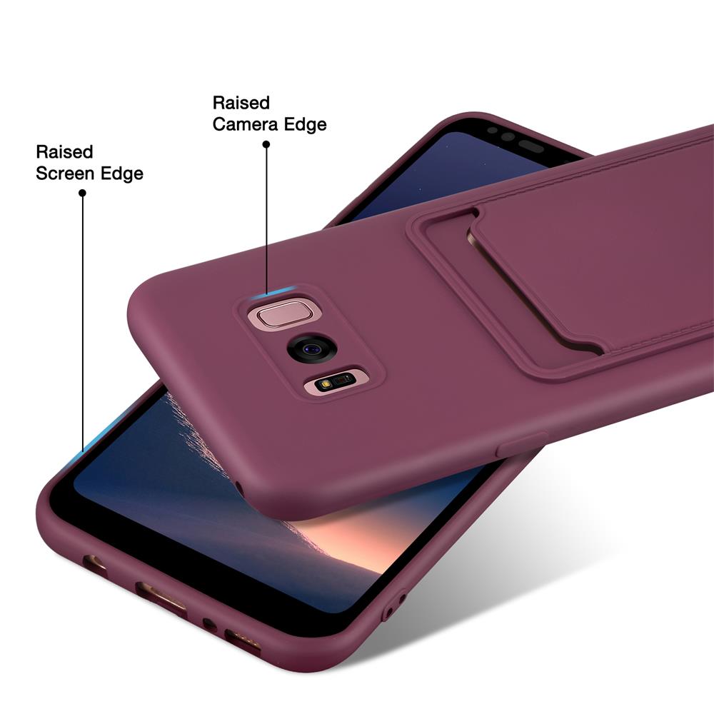 Card Case für Samsung Galaxy S8 Plus in Lila