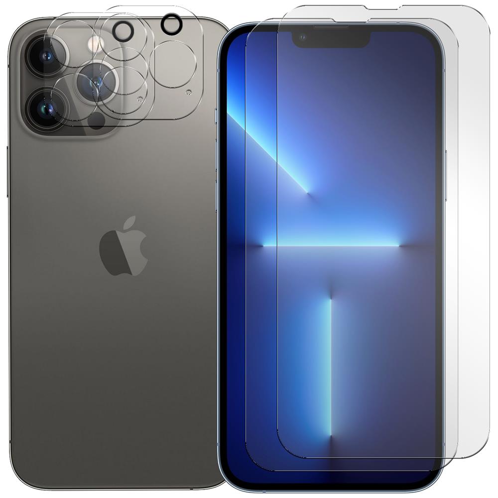 4in1 Glas Set für Apple iPhone 13 Pro